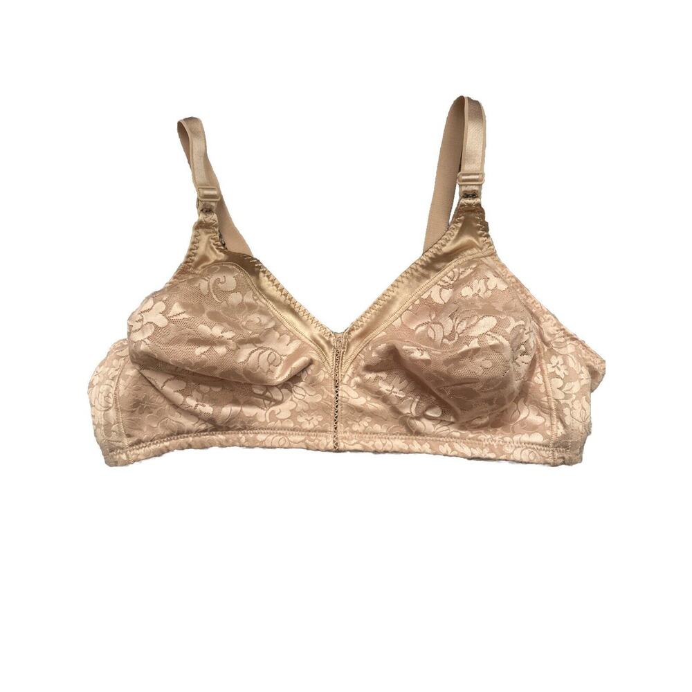 Bali Classic Support Cool‎ Comfort Bra 42 C Wire Free 3372